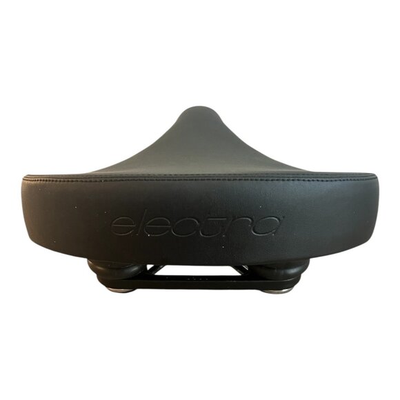 Electra Townie Go 7D Bicycle Saddle Seat Black Like New Approx. 9.5in x 10.5in - Picture 4 of 11